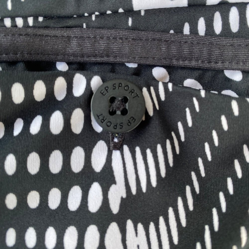EP Pro Skort Black Geometric Shorts Sport Tennis Golf Active Athletic Sz S/P - Picture 6 of 8